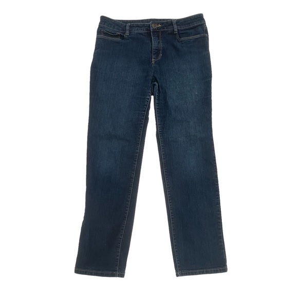 Croft & Barrow Classic Fit Straight Leg Stretch Jeans Size 8 Short Women’s - Picture 1 of 5